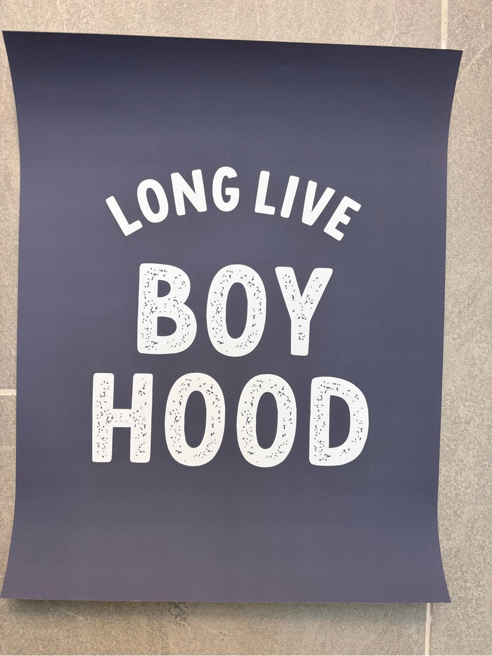 Long live boyhood 11 x 14 inches print